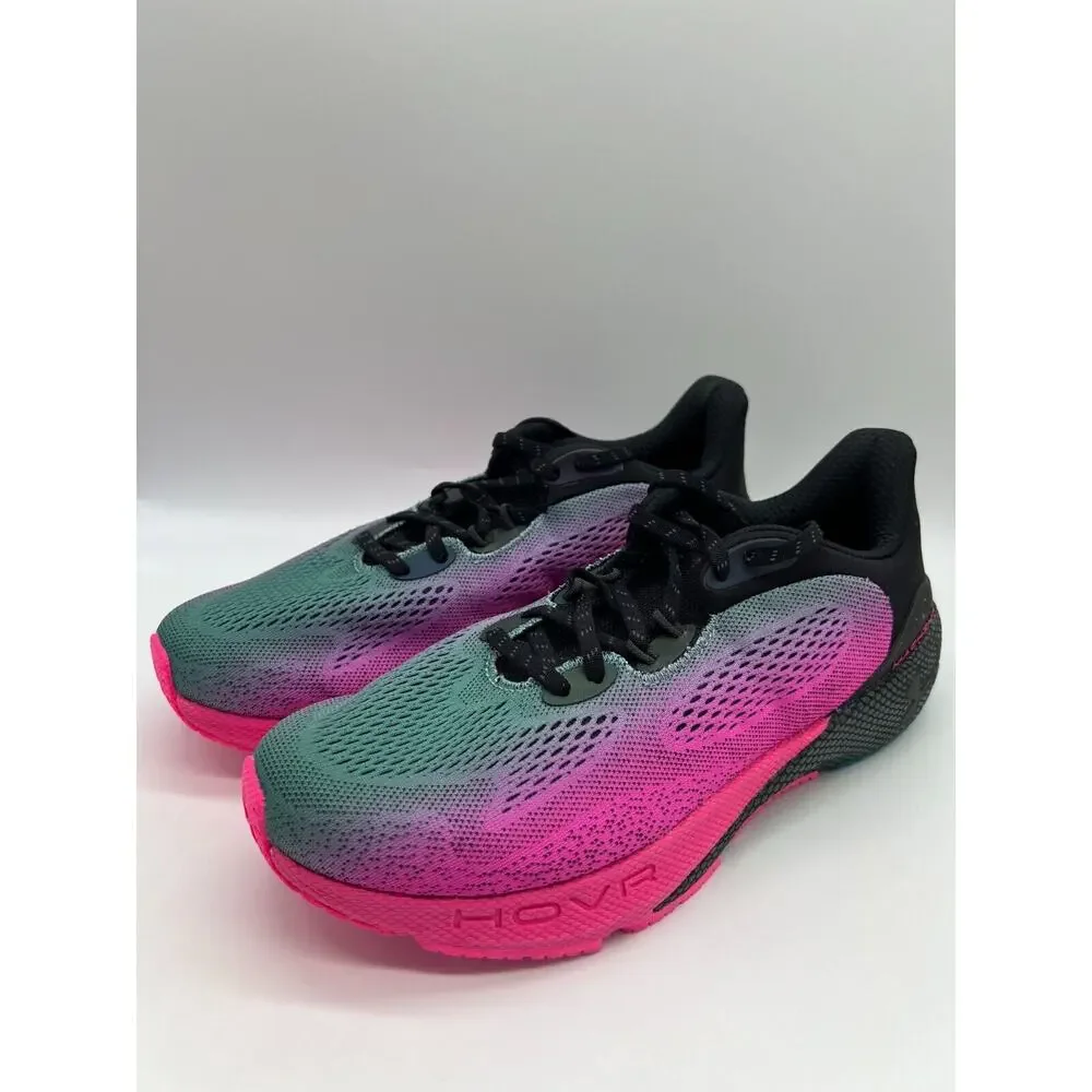 Under Armour HOVR Machina 3 Daylight Black Electro Pink 3025164-001 Mens Sz 9.5